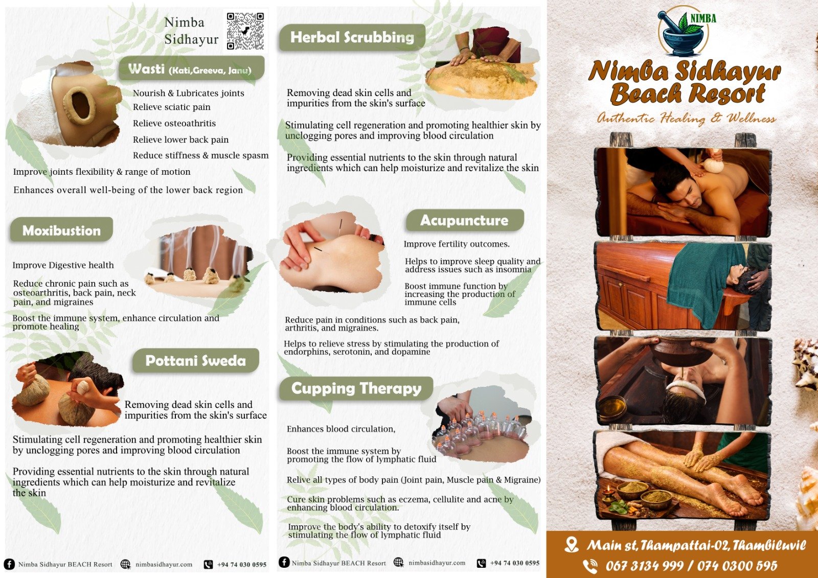 Ayurvedic Spa Setting